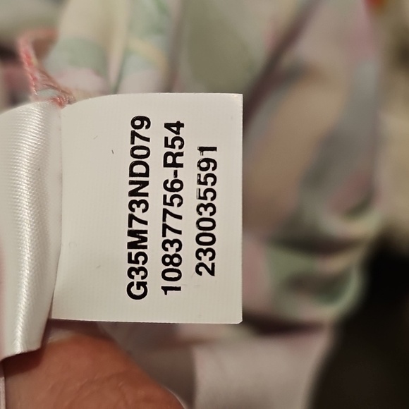 PAPPAGALLO Erika Flutter Sleeve Tropical Mini Dress Sz S NWOT - Picture 7 of 8